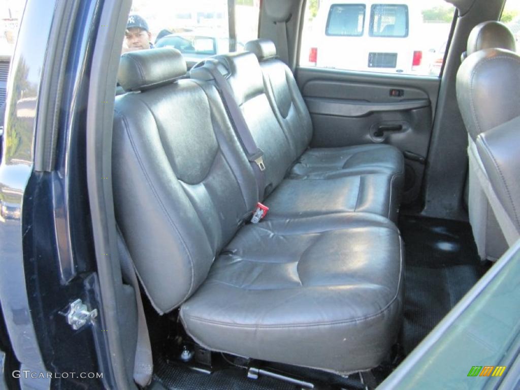 Dark Charcoal Interior 2006 Chevrolet Silverado 2500HD Work Truck Crew Cab Photo #39511508