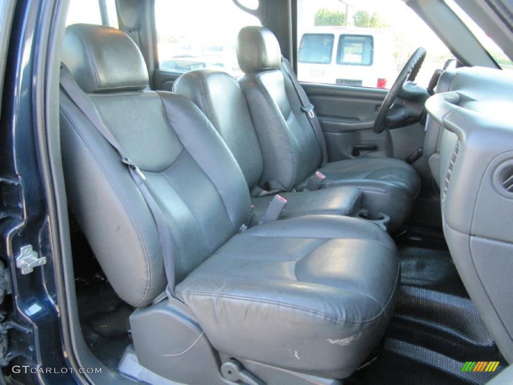 Dark Charcoal Interior 2006 Chevrolet Silverado 2500HD Work Truck Crew Cab Photo #39511596