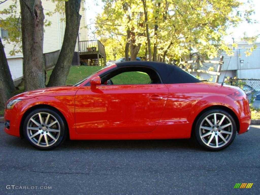 Brilliant Red 2008 Audi TT 3.2 quattro Roadster Exterior Photo #39511612