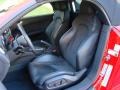 Black 2008 Audi TT 3.2 quattro Roadster Interior Color