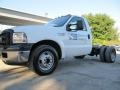 2006 Oxford White Ford F350 Super Duty XL Regular Cab Chassis  photo #3