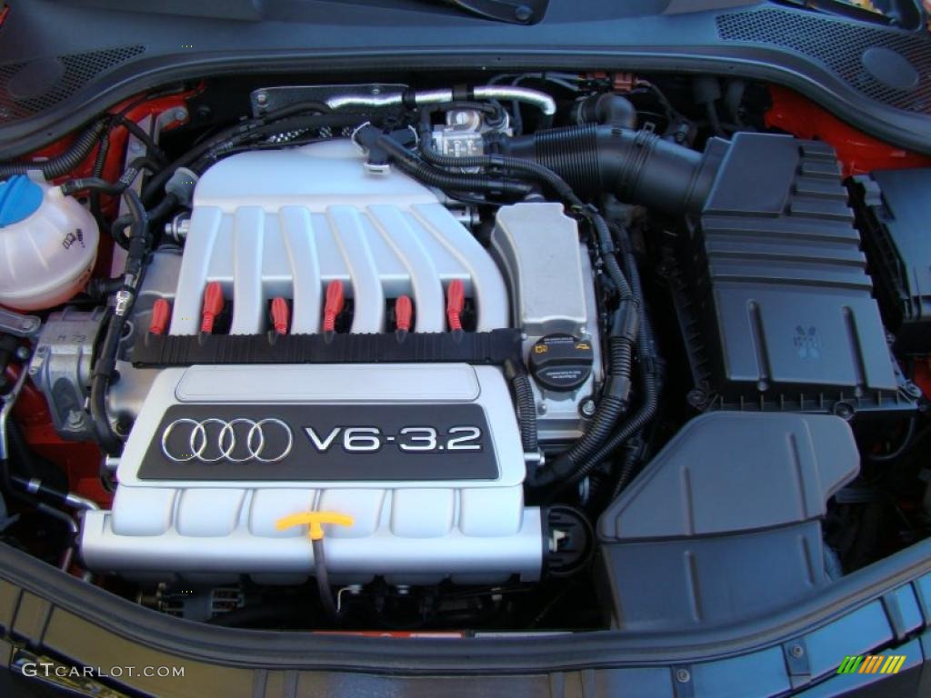 2008 Audi TT 3.2 quattro Roadster 3.2 Liter DOHC 24-Valve VVT V6 Engine Photo #39512228