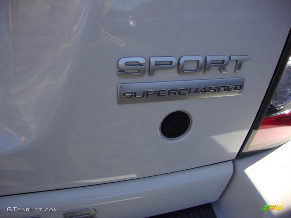 2010 Range Rover Sport Supercharged - Alaska White / Premium Ivory/Ebony Stitching photo #5