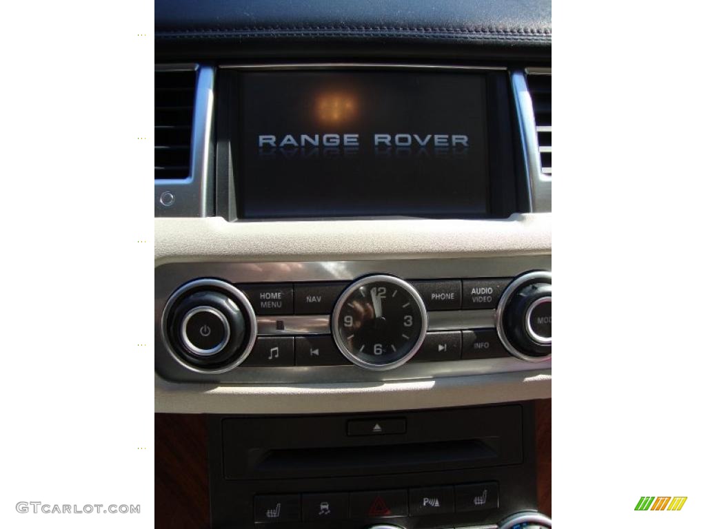 2010 Range Rover Sport Supercharged - Alaska White / Premium Ivory/Ebony Stitching photo #13