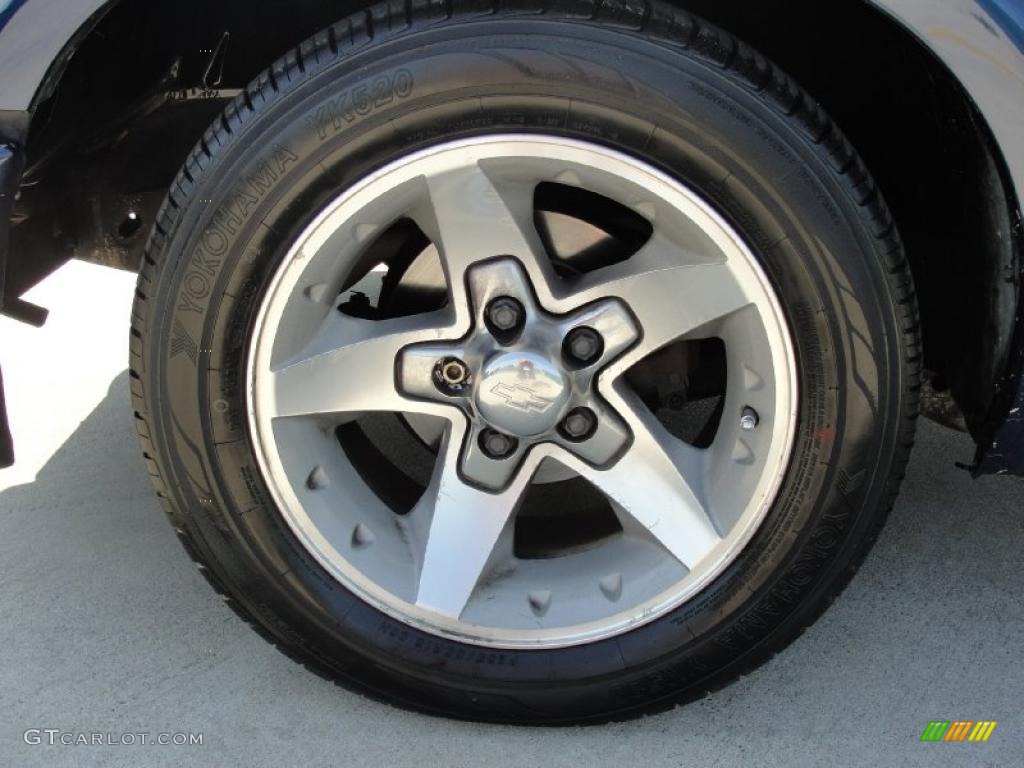 2002 Chevrolet S10 LS Extended Cab Wheel Photo #39513060