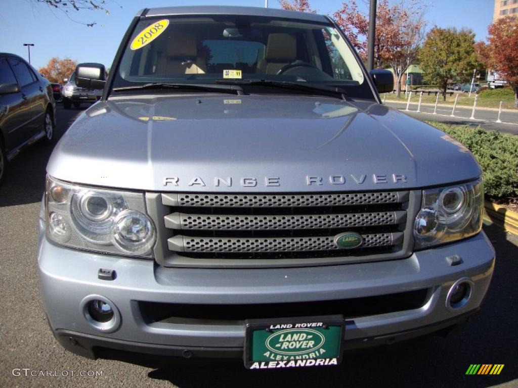 2008 Range Rover Sport HSE - Izmir Blue Metallic / Ivory photo #12