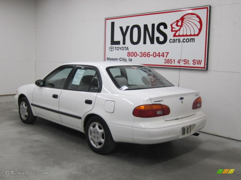 2001 Prizm  - White / Light Neutral photo #16