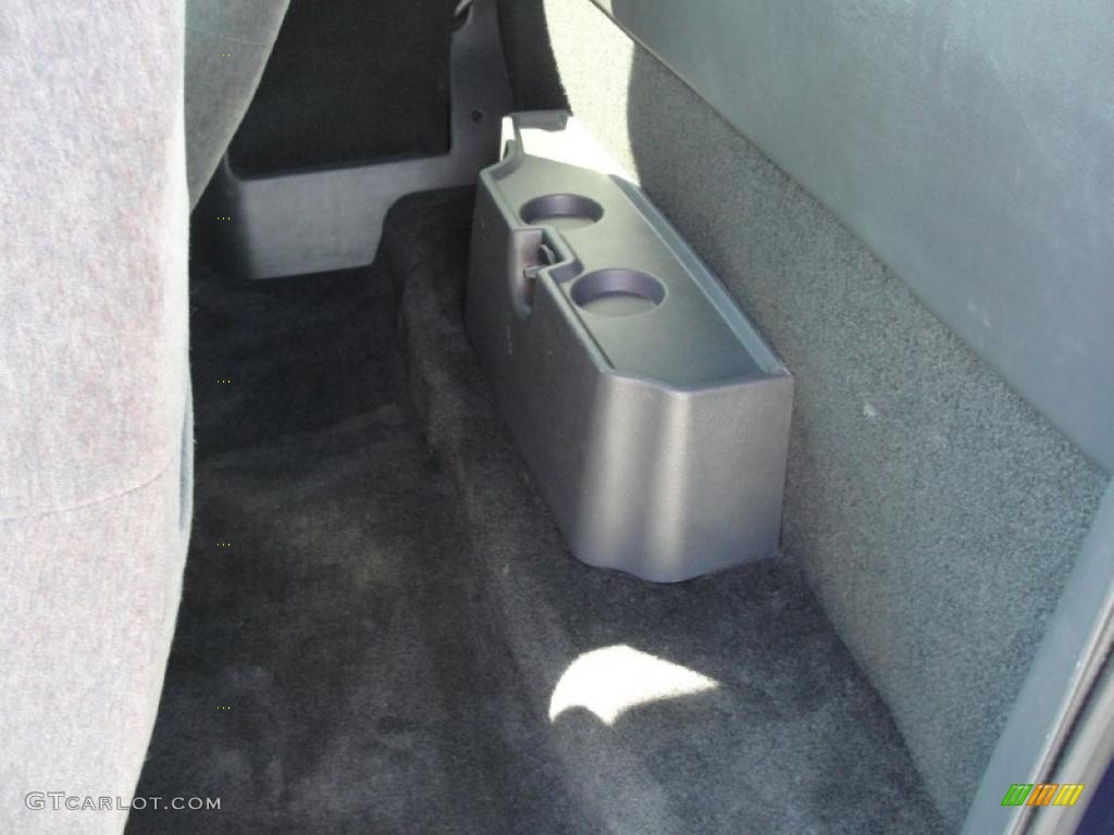 2002 S10 LS Extended Cab - Indigo Blue Metallic / Medium Gray photo #37