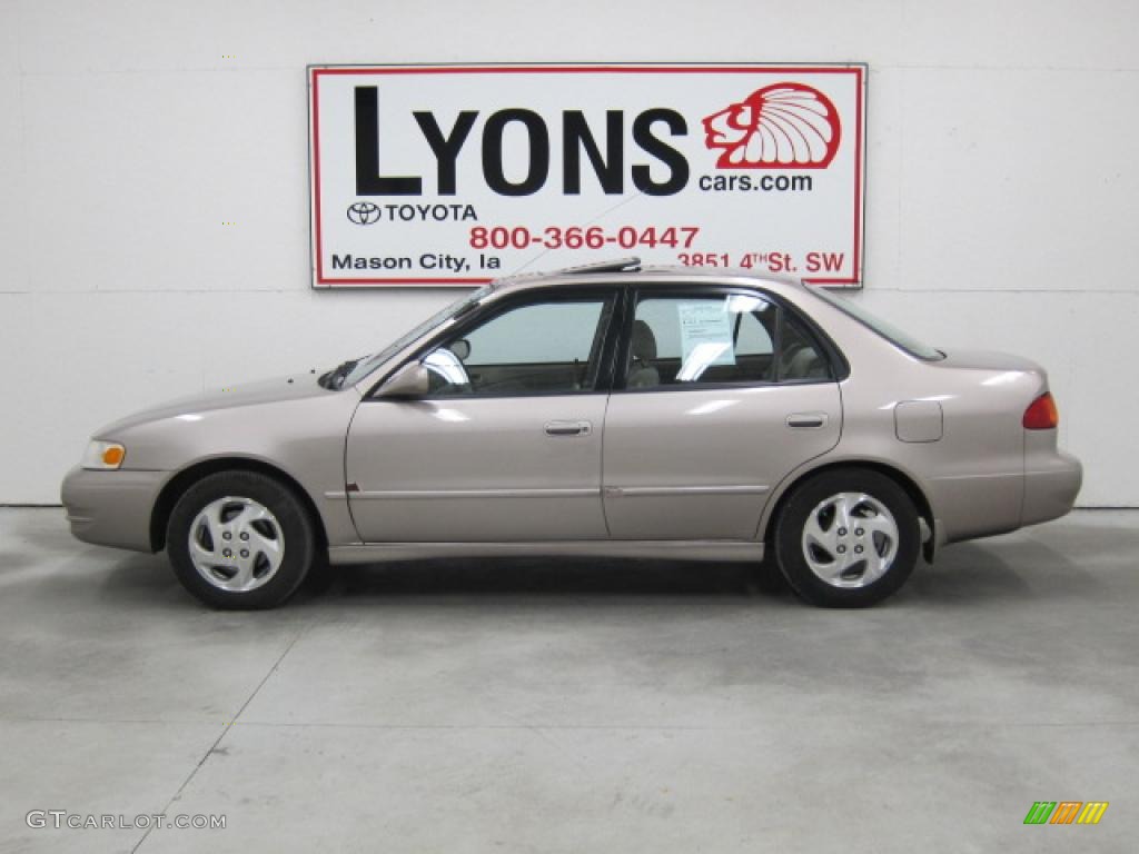 1998 Corolla LE - Sandrift Pearl Metallic / Beige photo #18