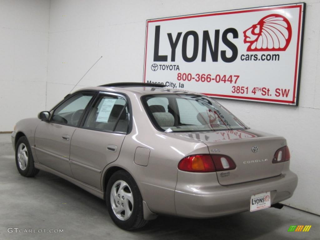 1998 Corolla LE - Sandrift Pearl Metallic / Beige photo #21