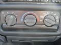 2002 Chevrolet S10 LS Extended Cab Controls