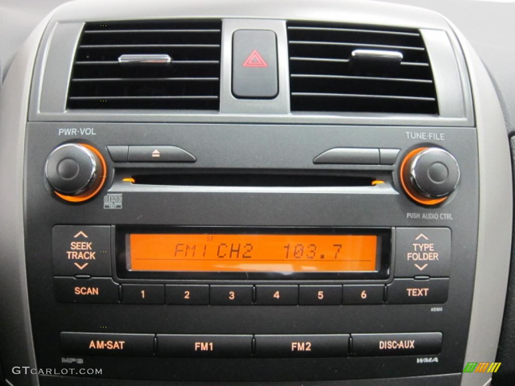 2010 Toyota Corolla S Controls Photo #39513784