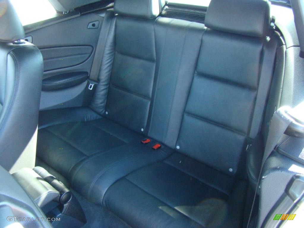 Black Interior 2008 BMW 1 Series 135i Convertible Photo #39513804