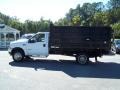 Oxford White - F550 Super Duty XL Regular Cab 4x4 Stake Truck Photo No. 7