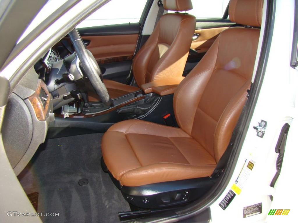 Saddle Brown/Black Interior 2008 BMW 3 Series 328xi Sedan Photo #39513976