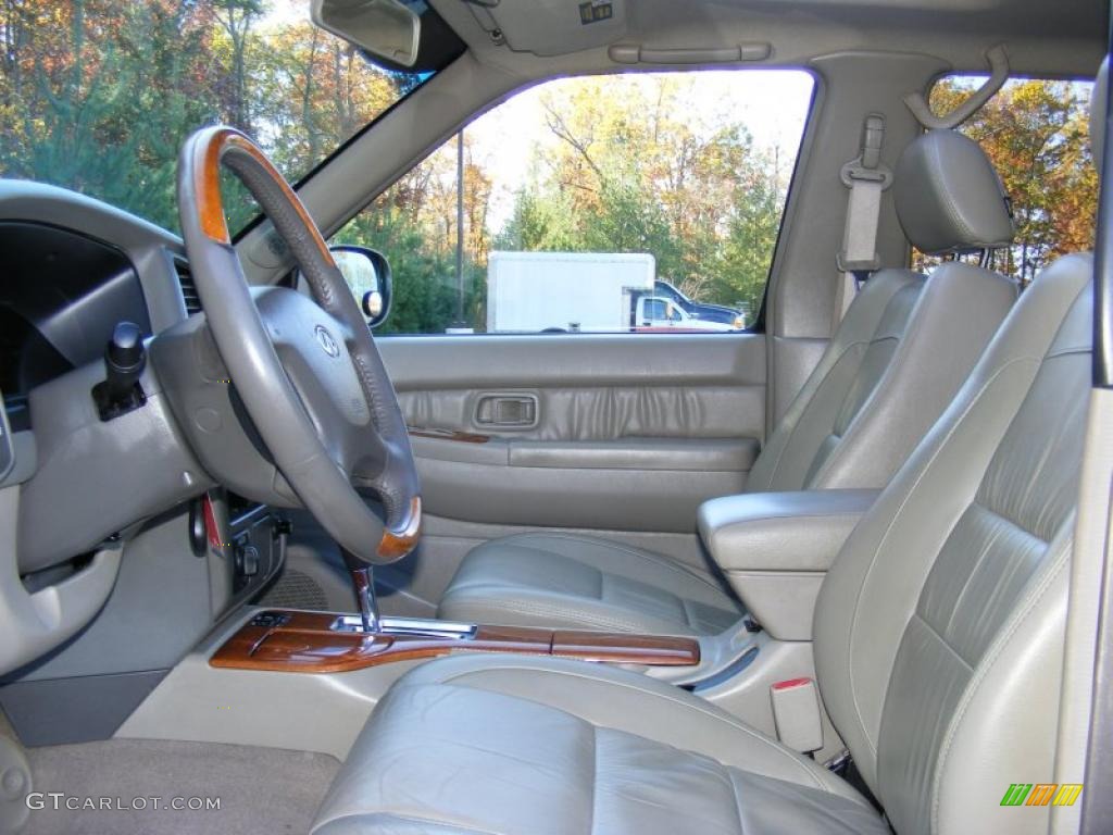 Stone Beige Interior 2002 Infiniti QX4 4x4 Photo #39515476