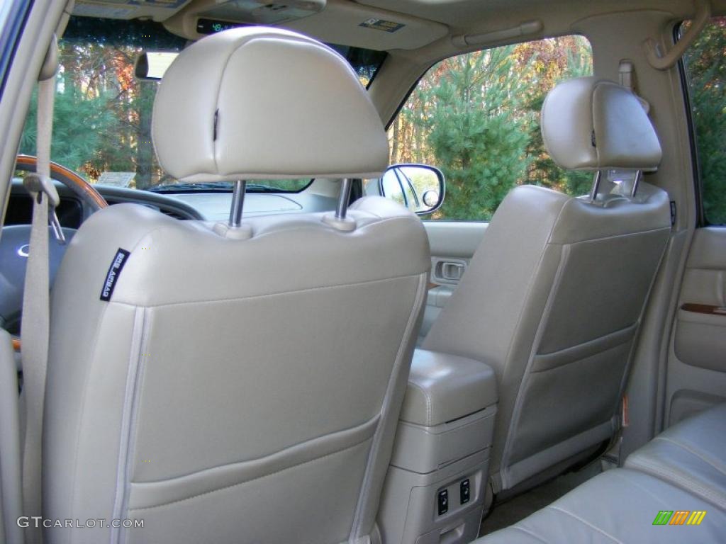 Stone Beige Interior 2002 Infiniti QX4 4x4 Photo #39515514
