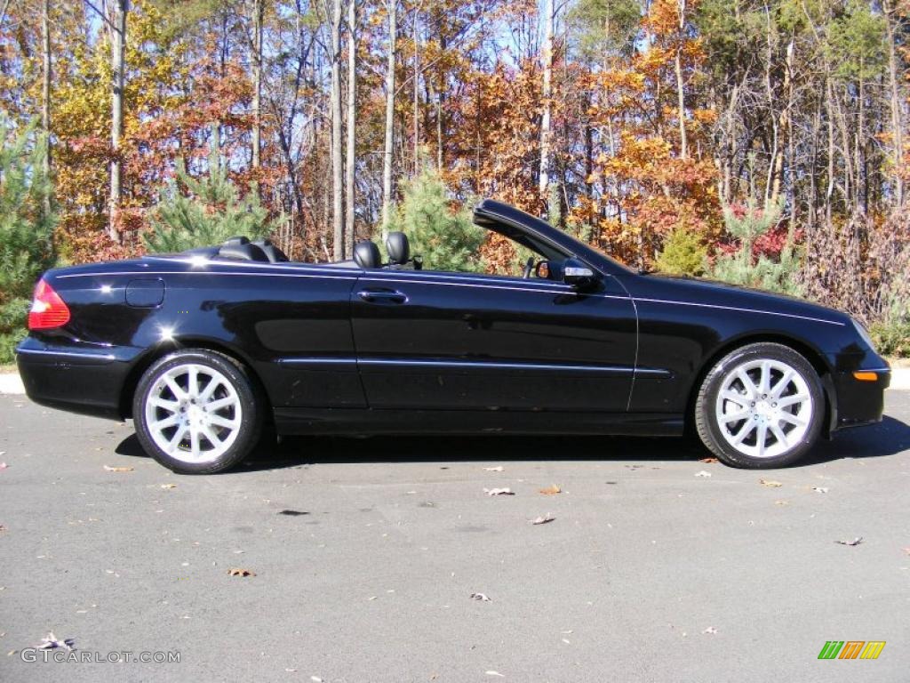 Black 2007 Mercedes-Benz CLK 350 Cabriolet Exterior Photo #39515760