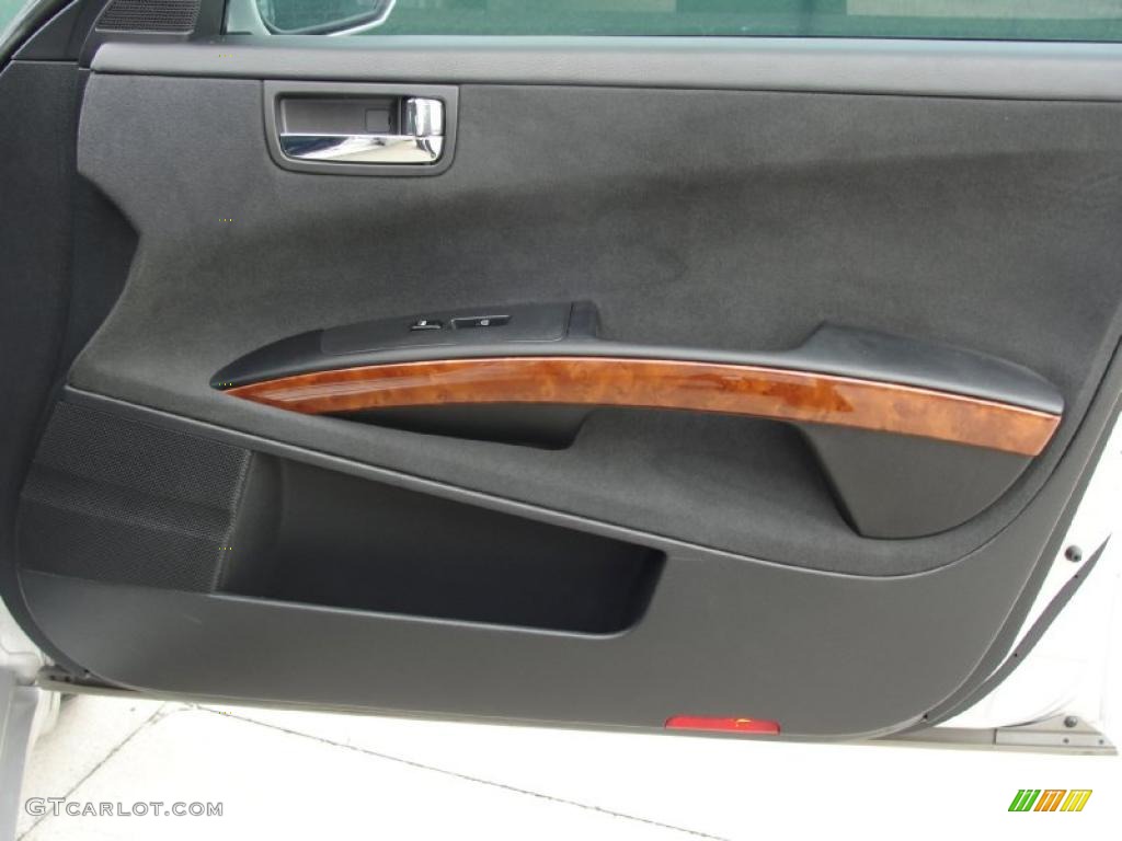 2006 Nissan Maxima 3.5 SL Black Door Panel Photo #39515932