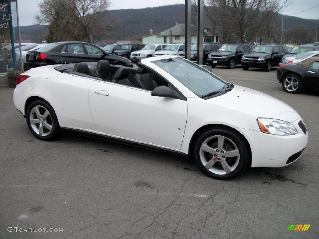 2007 G6 GT Convertible - Ivory White / Ebony photo #1
