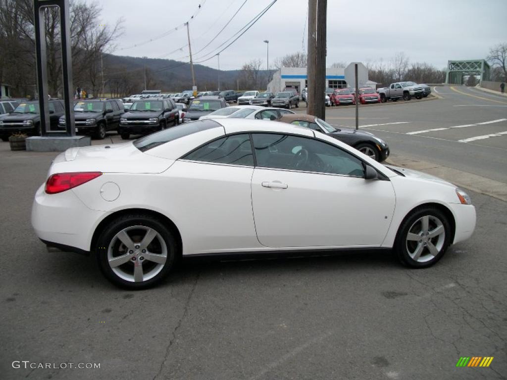 2007 G6 GT Convertible - Ivory White / Ebony photo #3