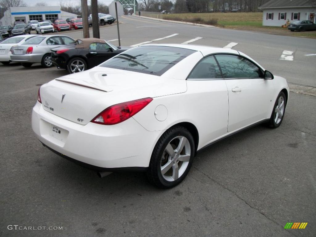 2007 G6 GT Convertible - Ivory White / Ebony photo #4
