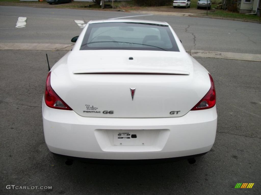 2007 G6 GT Convertible - Ivory White / Ebony photo #5