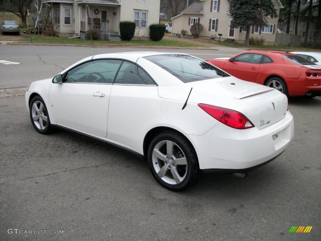 2007 G6 GT Convertible - Ivory White / Ebony photo #6