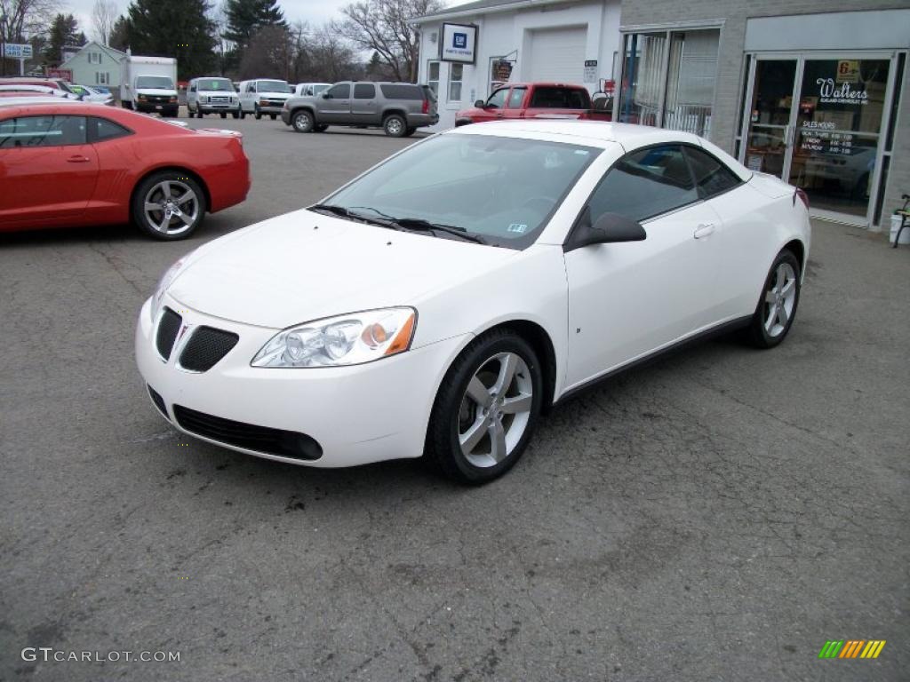 2007 G6 GT Convertible - Ivory White / Ebony photo #8