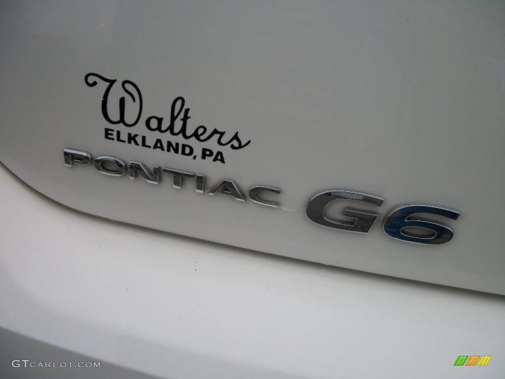 2007 G6 GT Convertible - Ivory White / Ebony photo #11