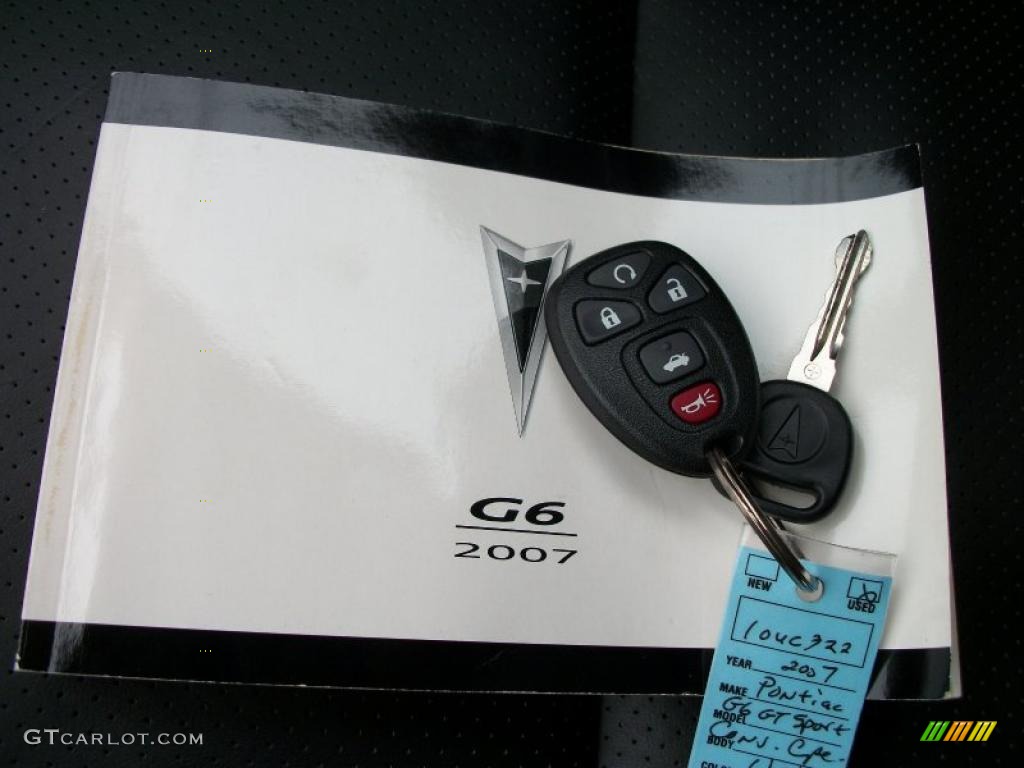 2007 G6 GT Convertible - Ivory White / Ebony photo #29