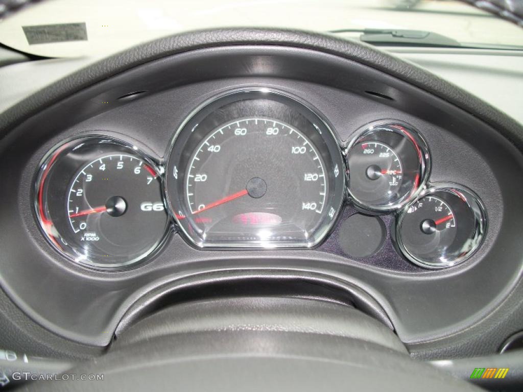2007 G6 GT Convertible - Ivory White / Ebony photo #35