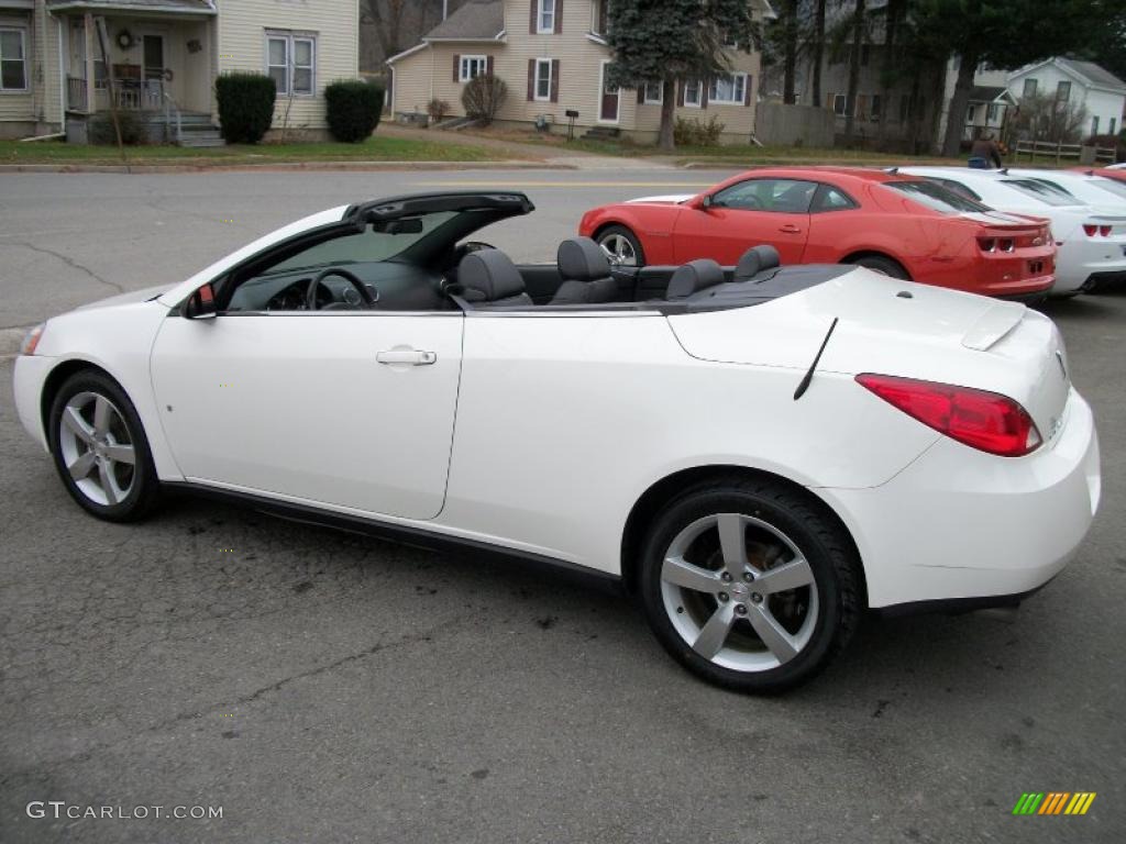 2007 G6 GT Convertible - Ivory White / Ebony photo #37