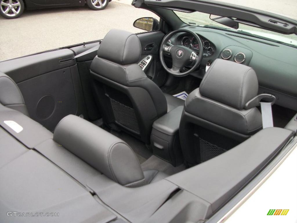 2007 G6 GT Convertible - Ivory White / Ebony photo #38
