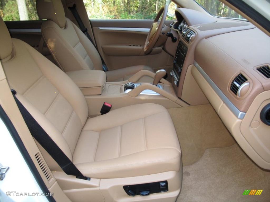 Havanna/Sand Beige Interior 2010 Porsche Cayenne S Photo #39517160