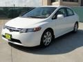 Taffeta White - Civic LX Sedan Photo No. 7