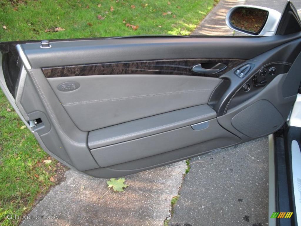 2005 Mercedes-Benz SL 65 AMG Roadster Ash Door Panel Photo #39517716