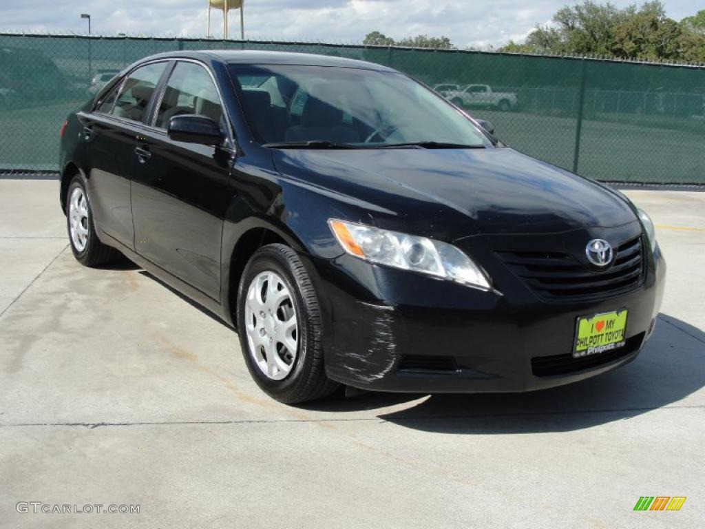 2007 Camry CE - Black / Ash photo #1