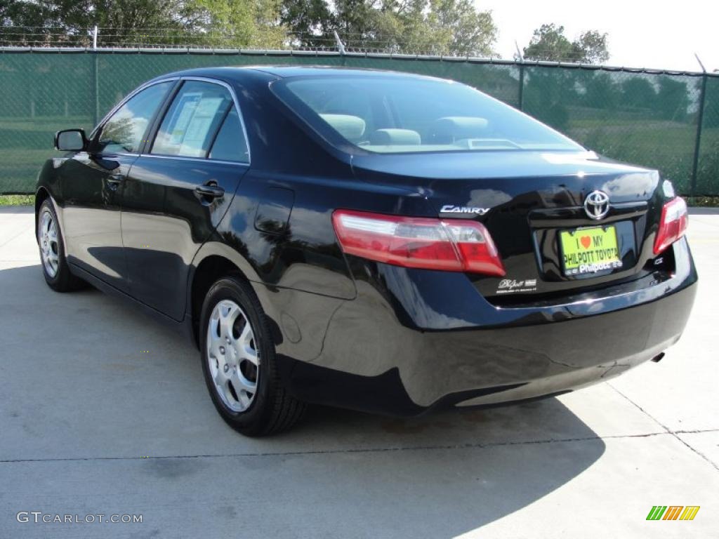 2007 Camry CE - Black / Ash photo #5