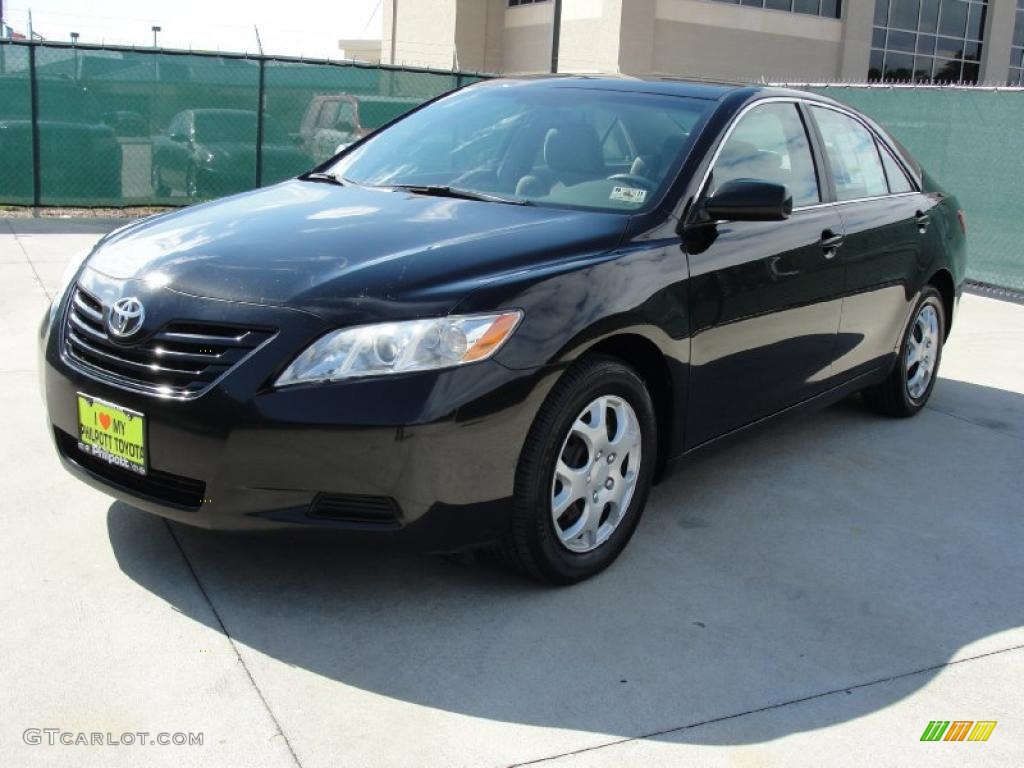 2007 Camry CE - Black / Ash photo #7