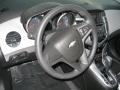 Jet Black/Medium Titanium Steering Wheel Photo for 2011 Chevrolet Cruze #39518208