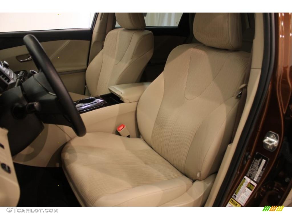 Ivory Interior 2009 Toyota Venza I4 Photo #39518772