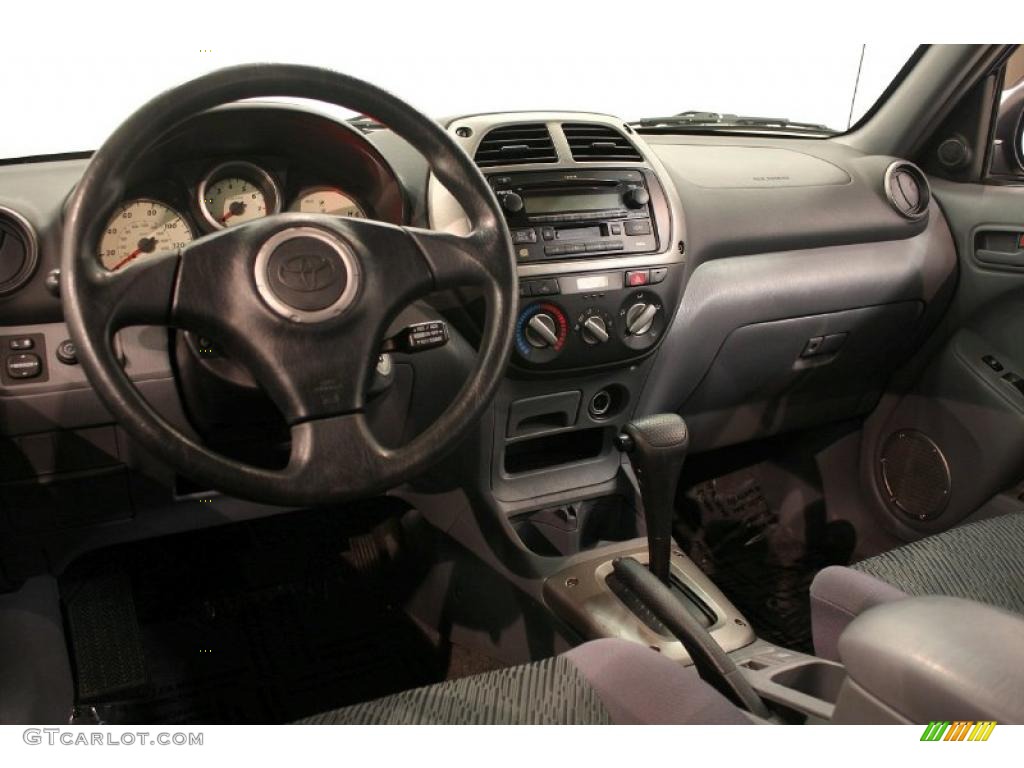 2003 RAV4  - Spectra Blue Mica / Gray photo #11