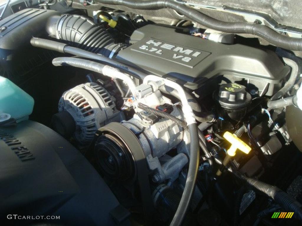 2007 Dodge Ram 2500 SLT Mega Cab 4x4 5.7 Liter HEMI OHV 16-Valve V8 Engine Photo #39519861