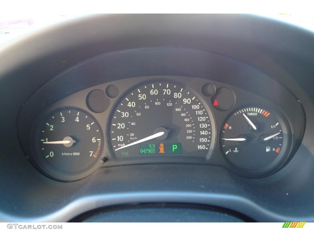 2003 Saab 9-3 Linear Sport Sedan Gauges Photo #39521801