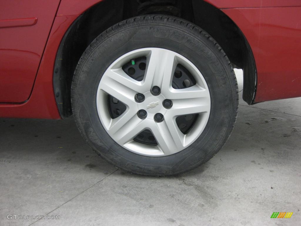 2008 Impala LS - Red Jewel Tintcoat / Ebony Black photo #10