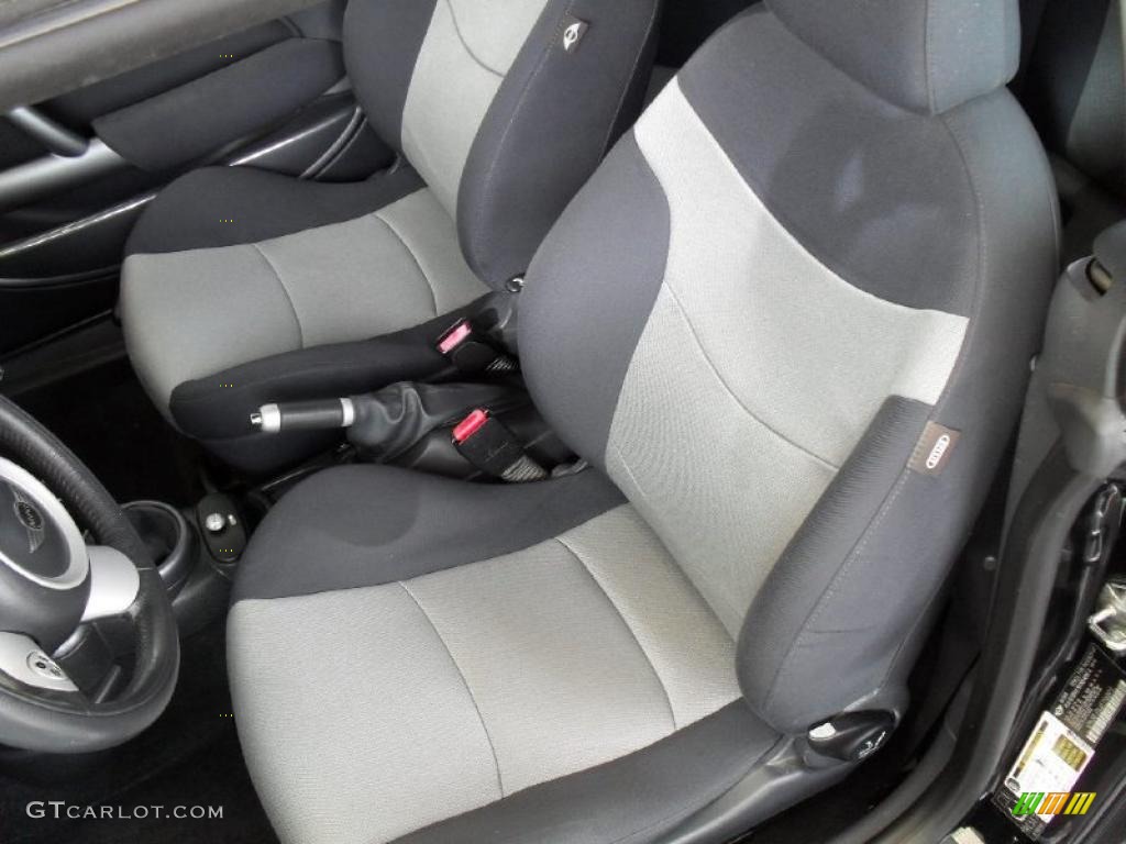 Space Grey/Panther Black Interior 2005 Mini Cooper Convertible Photo #39522165