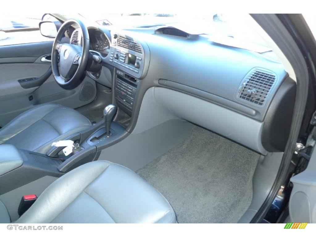 Charcoal Grey Interior 2003 Saab 9-3 Linear Sport Sedan Photo #39522258