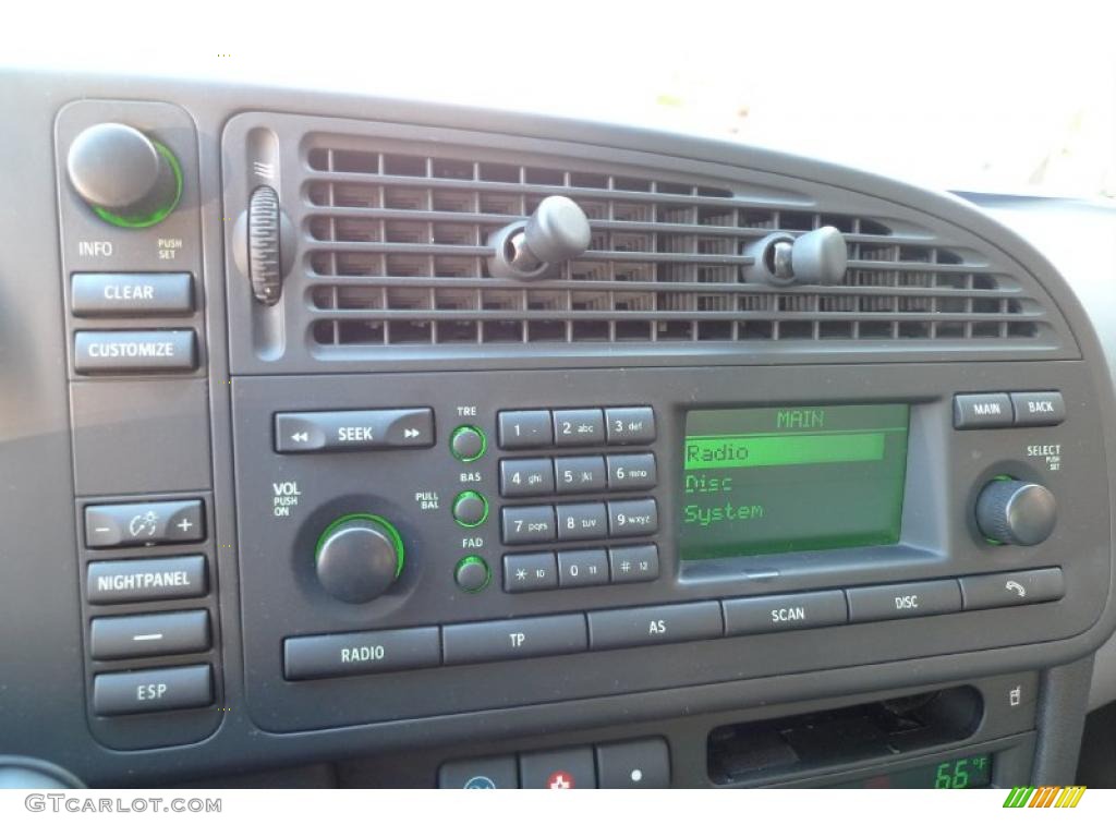 2003 Saab 9-3 Linear Sport Sedan Controls Photo #39522405