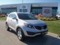 2011 Bright Silver Kia Sportage LX  photo #1